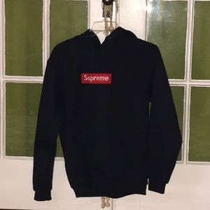 Supreme Box Label Hoodie